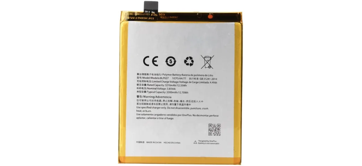 OnePlus 5 Battery Price & Replacement Cost in India