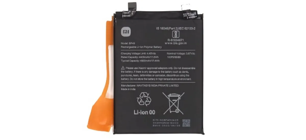 POCO F4 GT Battery Price & Replacement Cost in India