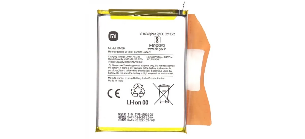 POCO M4 5G Battery Price & Replacement Cost in India