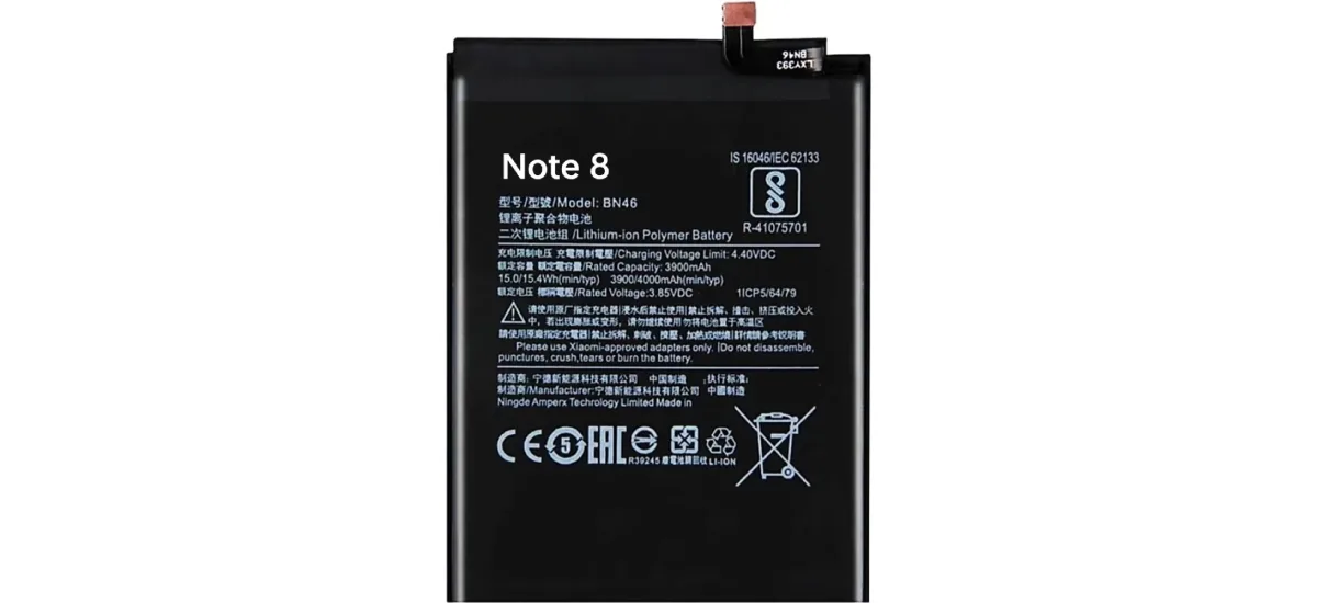 Xiaomi Redmi Note 8 Battery Price & Replacement Cost in India