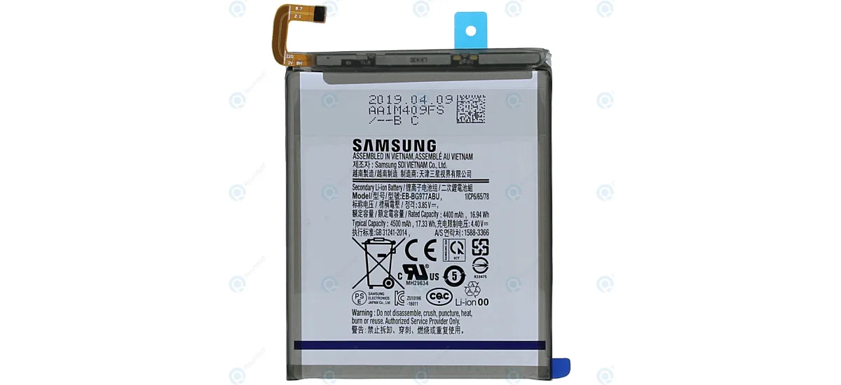 Samsung Galaxy S10 5G Battery Price & Replacement Cost in India