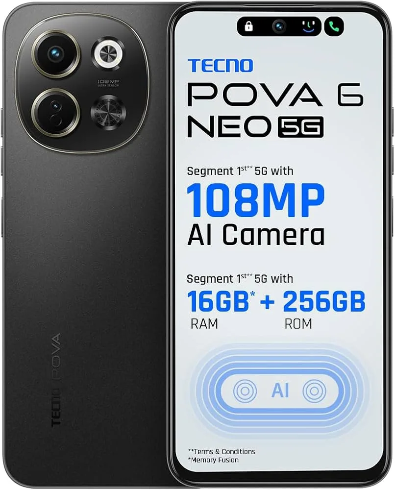Tecno Pova 6 Neo Display Price & Screen Replacement Cost in India