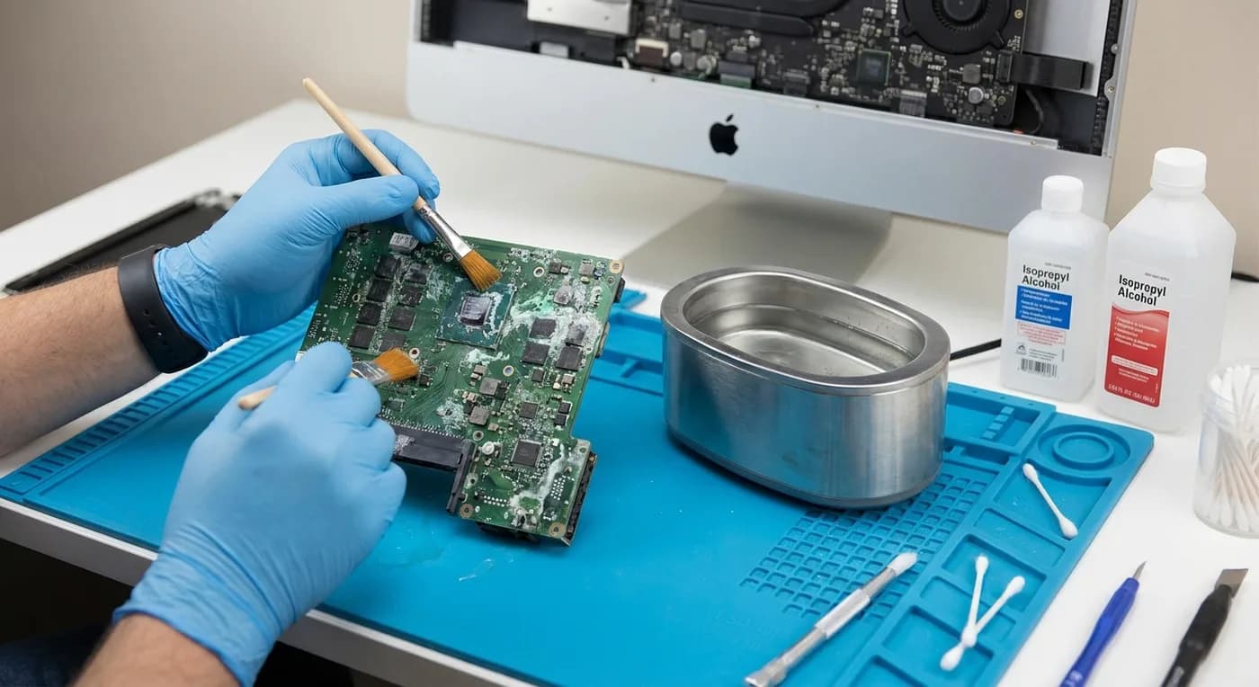iMac Liquid Damage Repair at iTweak