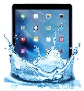 iPad water damage logic board repair — ultrasonic cleaning and corrosion removal