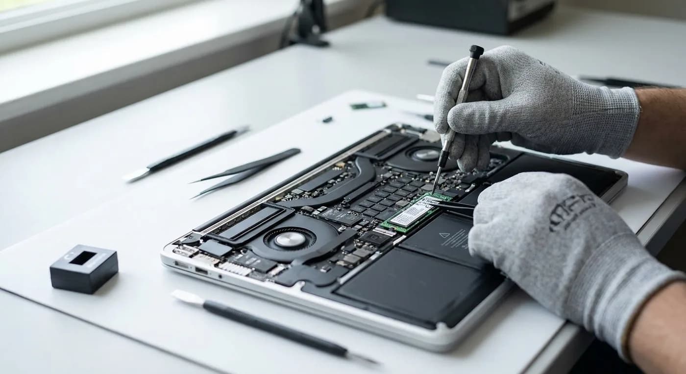 MacBook SSD upgrade at iTweak